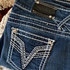 Vigoss | Chelsea slim boot jean size 31 7/8